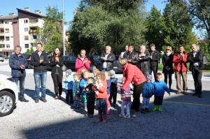 Otvoritev štirih novih polnilnih postaj za električna vozila v Grosupljem 17